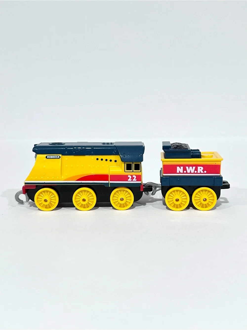 Thomas & Friends Rebecca with Tender TrackMaster Push Along Diecast Train